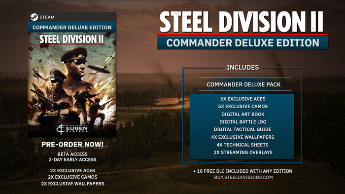 第二次世界大戦RTS新作『Steel Division 2』の予約受付が開始―新たなトレイラーも披露