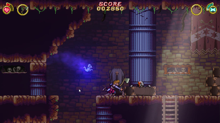 娘と共同開発の『Battle Princess Madelyn』Steamにて配信開始！―『大魔界村』風の横スクロールアクション