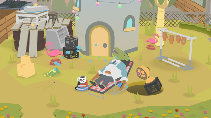 大きな穴がすべてを飲み込む『Donut County』PS4/スイッチ向けにも国内配信―穴の下にはなにがある？