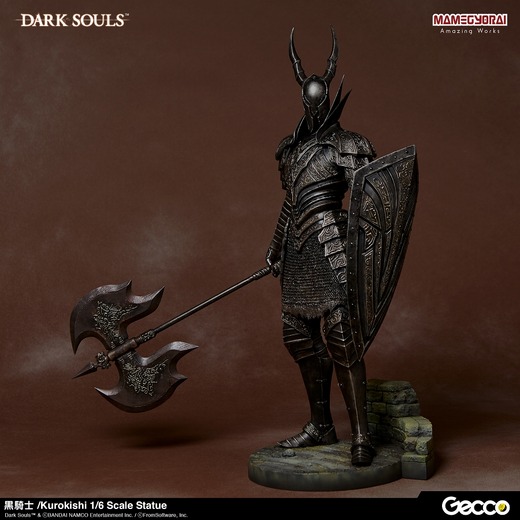 『DARK SOULS』「黒騎士」1/6スタチュー国内流通決定―「彼らは灰となり、世界をさまよい続けている」