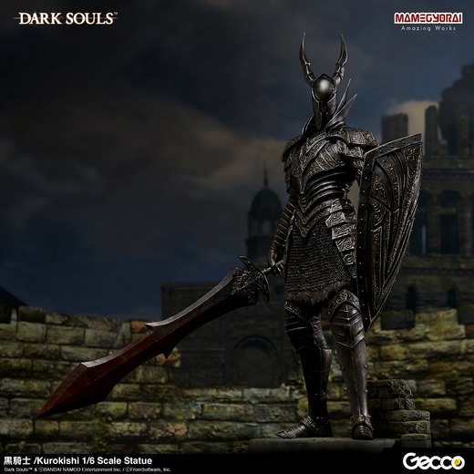 『DARK SOULS』「黒騎士」1/6スタチュー国内流通決定―「彼らは灰となり、世界をさまよい続けている」