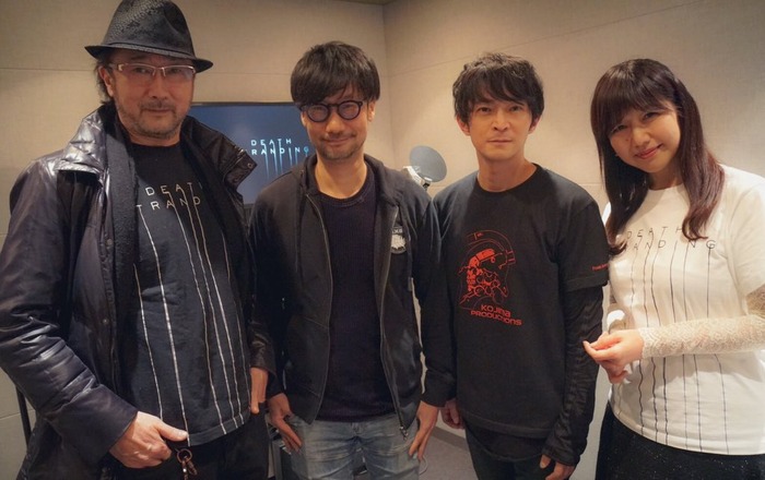 小島監督が『DEATH STRANDING』日本語音声の収録風景をシェア！大塚明夫/津田健次郎/井上喜久子が集合