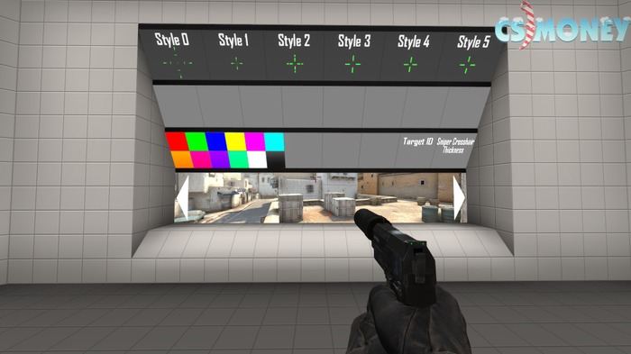 『Counter-Strike: Global Offensive』のMod『crashz' Crosshair Generator v3』