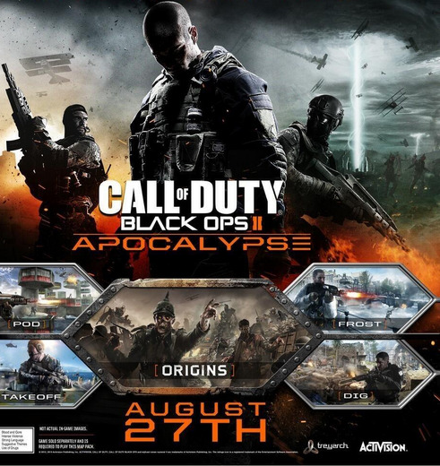 『CoD: Black Ops 2』ゾンビマップ「Origins」を含む第4弾DLC