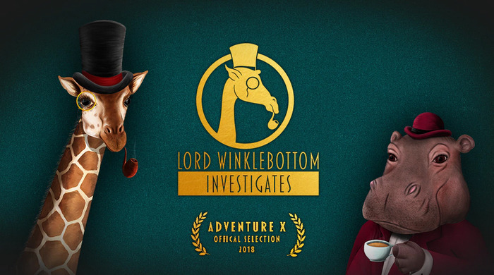 紳士キリンが謎を解く殺人ミステリー『Lord Winklebottom Investigates』Kickstarter開始！