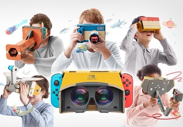 『Nintendo Labo: VR Kit』4月12日発売決定―ニンテンドースイッチでお手軽なVR体験！