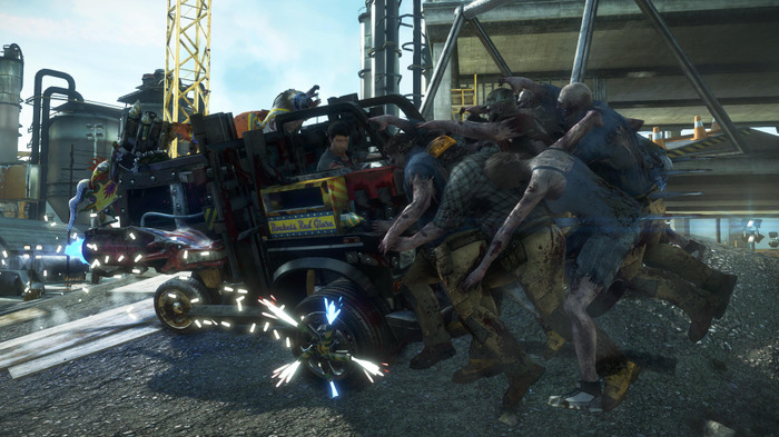 火炎放射器ローラーを装着したオートバイも登場『Dead Rising 3』最新スクリーンショット