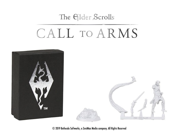 『The Elder Scrolls』の卓上ゲーム『The Elder Scrolls: Call to Arms』が発表！