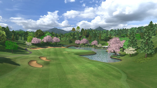 『みんなのGOLF VR』無料体験版、配信開始─「練習場」で様々なスイングが試せる！360度見渡す限りのゴルフ体験を楽しもう