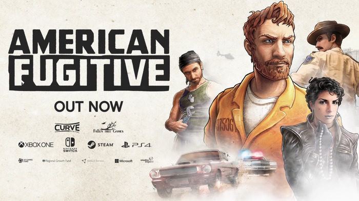 俯瞰視点クライムアクション『American Fugitive』配信開始！「正義が合法とは限らない」