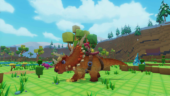 PS4/スイッチ『PixARK』で可能な2種類のテイム方法と強力生物たちをご紹介！