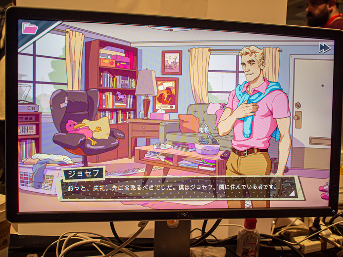 ダディ恋愛アドベンチャー『Dream Daddy』日本語版プレイレポ！【BitSummit 7 Spirits】