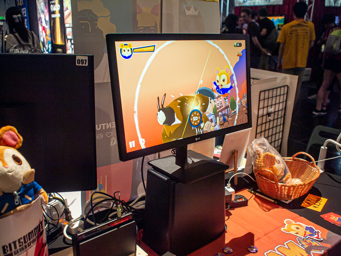 Joy-Con振って、ハムスター拳法で戦え『Hamsterdam』プレイレポ！【Bitsummit 7 Spirits】