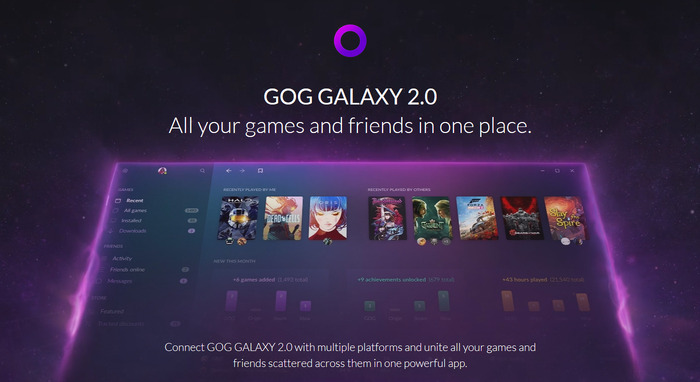 マイクロソフトがGOG新クライアント「GOG Galaxy 2.0」を公式サポート―様々な機能の詳細も判明