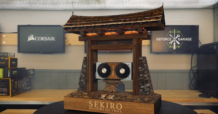 『SEKIRO』テーマの「GeForce RTX 2060」カスタムPCが凄い！和とサイバーの見事な融合