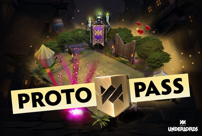 『Dota Underlords』全ベータテスターに「プロトパス」提供―「シーズン1バトルパス」に向けたテスト