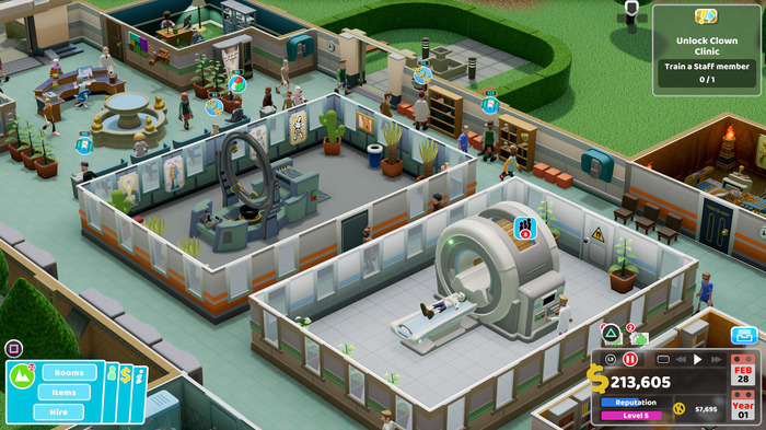 病院経営シム『Two Point Hospital』2019年末の海外コンソール版発売を発表