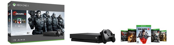 同梱版Xbox One X本体など『Gears 5』関連製品が発表！ ゲームと同日発売へ