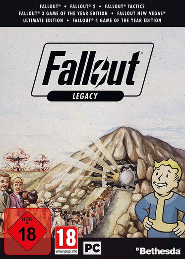 シリーズ6作品収録のPC向けコレクション『Fallout Legacy』が正式発表―発売地域はイギリスとドイツのみ