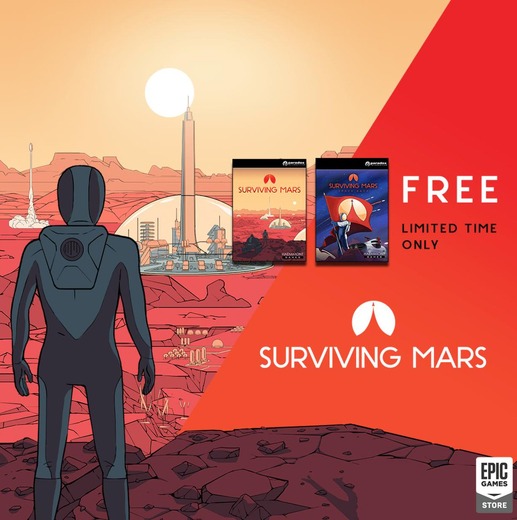 Epic Gamesストアで『Surviving Mars』期間限定無料配布！次回は『Alan Wake’s American Nightmare』&『>observer_』