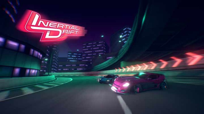 対戦アーケードレーサー『Inertial Drift』発表―ツインスティック操作でドリフトを制御する