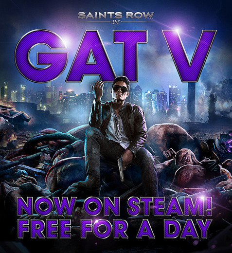 偶然にも話題の最新作と似た名前の『Saints Row IV』新DLC“GAT V Pack”が配信