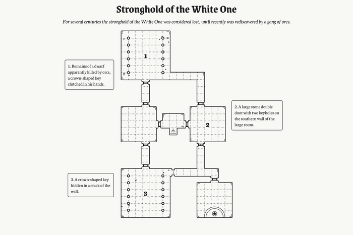 「One Page Dungeon Generator」登場―手書き風ランダムダンジョンマップが一瞬で手に入る！