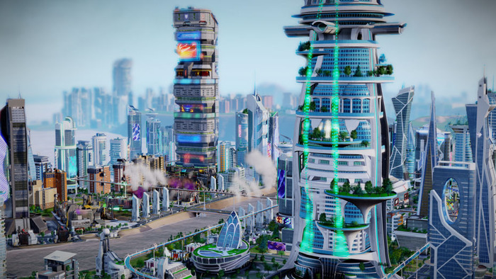 あなたの思い描く未来の都市はどんな都市？『SimCity』拡張パック“Cities of Tomorrow”が正式発表