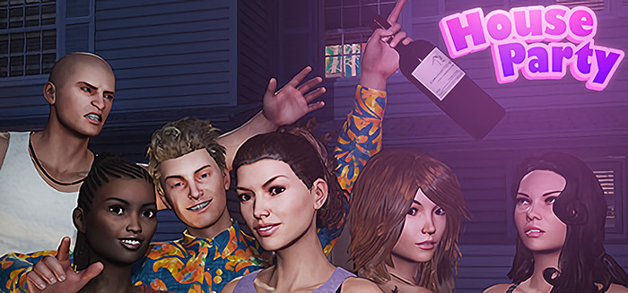 ズボンを下ろす操作もある大人向けセクシーコメディゲーム『House Party』は2020年夏に正式リリース！