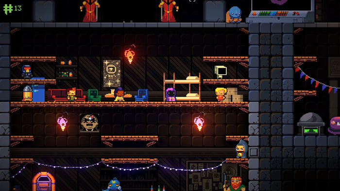 ローグライト弾幕ダンジョンクライマー『Exit the Gungeon』Steam版予約開始！