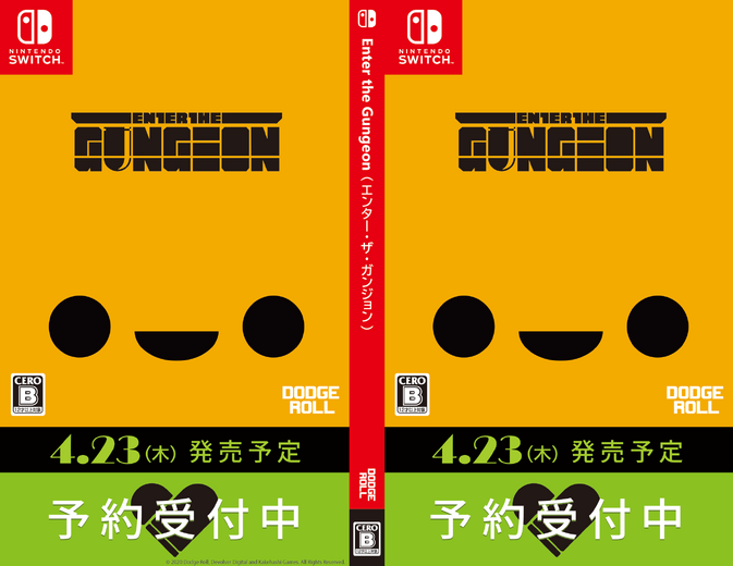 日本語ガイドブックも同梱！『エンター・ザ・ガンジョン』国内スイッチ向けパッケージ版が発売決定