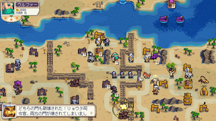 日本語対応ドット絵SLG『Wargroove』ゴロツキ集団の活躍を描く無料大型拡張「Double Trouble」配信開始