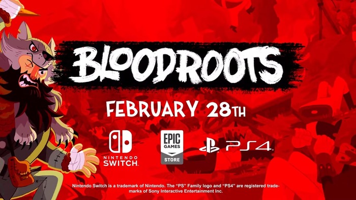 バイオレンスな西部劇ACT『Bloodroots』2月28日海外発売決定！あらゆるものを駆使し血みどろコンボで復讐せよ