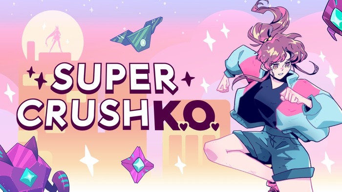 美味しい食べ物でスキルを覚えるカラフル＆ポップ2DACT『Super Crush KO』国内スイッチ版が配信開始