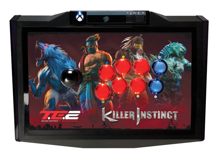 『Killer Instinct』仕様のXbox One向けMad Catz製アーケードスティックが北米で予約開始