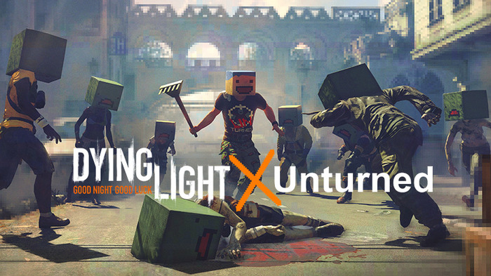 なんだか奴らの頭がローポリだぞ…？『Dying Light』×『Unturned』のコラボイベントが期間限定で開催