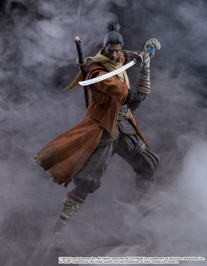 『SEKIRO』主人公「隻狼」のfigmaが予約受付開始―義手忍具がセットになった「DXエディション」も併せて登場