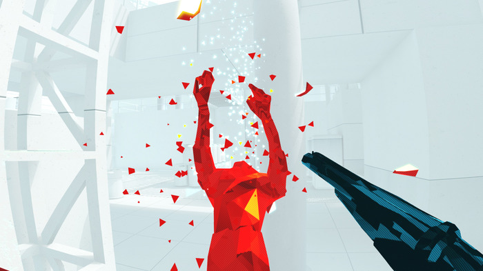 自分が動くときだけ時間が進む『SUPERHOT VR』売り上げ200万本を突破！