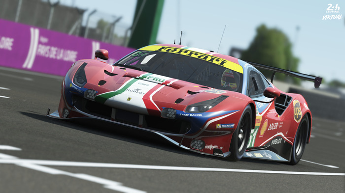 レースシム『rFactor 2』で行うプロレーサーとeスポーツ名手による「ル・マン24時間バーチャル」日本時間13日22時より開始