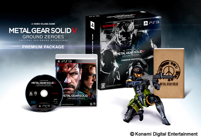 『METAL GEAR SOLID V GROUND ZEROES』のパッケージ画像や特別版の情報が公開