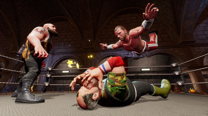 ド派手なバトルが展開する新作プロレスゲーム『WWE 2K バトルグラウンド』発売日決定！