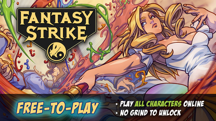 対戦格闘ACT『Fantasy Strike』オンライン対戦や全キャラクターが利用できる基本プレイ無料化へ