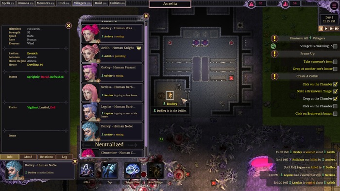 サバイバルさせないシム『Ruinarch』魔王となってすべての住民を滅ぼそう!【爆速プレイレポ】