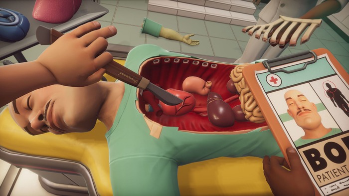 カオスな外科医シム『Surgeon Simulator 2』配信開始！ 最大4人の協力手術で医学のつまらない常識を打ち破れ