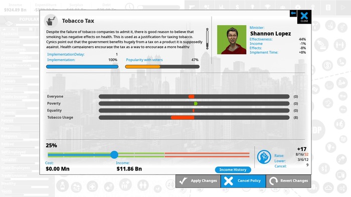 ベーシックインカム導入も可能な政治シム『Democracy 4』の魅力に迫る！【爆速プレイレポ】