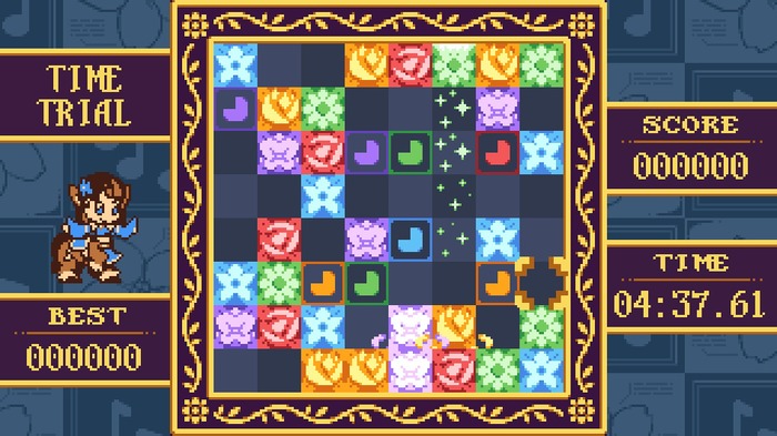 90年代風アーケードパズルゲーム『Petal Crash』リリース―ブロックをぶつけて連鎖を狙え！