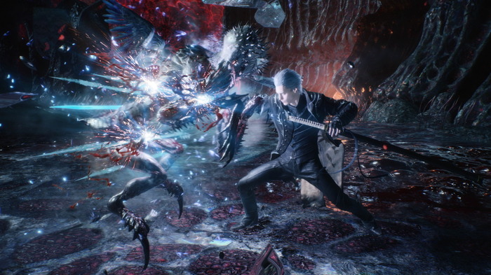 『DMC 5 スペシャルエディション』バージルの各アクションが公開！ 真なる姿“真魔人”、そして“人”の力を顕現させる離れ業もあり