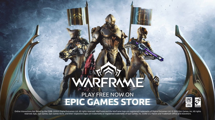 基本プレイ無料オンラインACT『Warframe』Epic Gamesストア版が発表！【TGA2020】