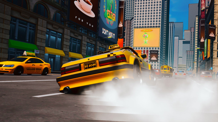 クレイジーなタクシー爆走アクション『Taxi Chaos』発売日決定！華麗な運転で客を目的地に届けよう