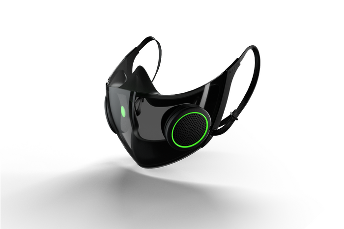 Razer、“ゲーミング”スマートN95マスク「Project Hazel」を発表―発光だけでない本格性能